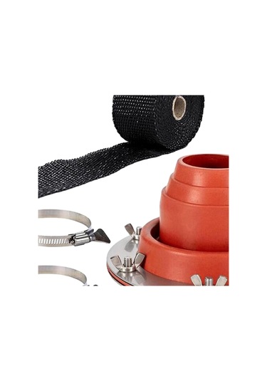 Suntek Çadır Soba Jack Baca Silikon Anti Haşlanma Turuncu Turuncu