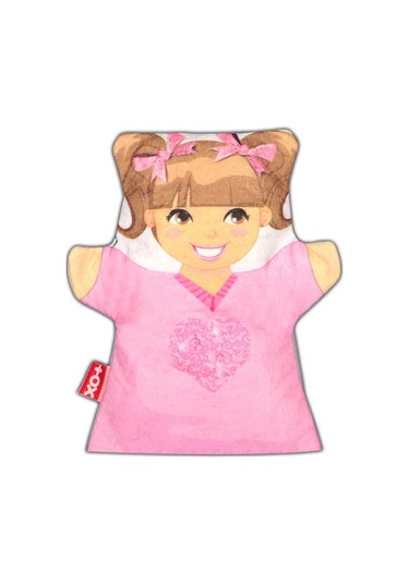 Tox Kız Aile Bireyleri Keçe El Kukla T334 . Eğitici Oyuncak