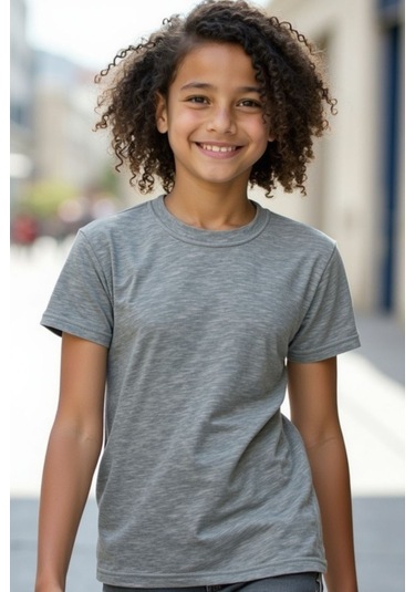 Grimelanj Çocuk T-shirt Kız Erkek Unisex %100 Pamuk Grimelanj