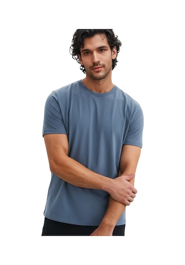 Ar-ma Erkek Regular Fit Pamuk Süprem Basic Bisiklet Yaka Tişört Y31344408002 Mavi M Ar-ma Erkek Regular Fit Pamuk Süprem Basic Bisiklet Yaka Tişört Y31344408002 Mavi M