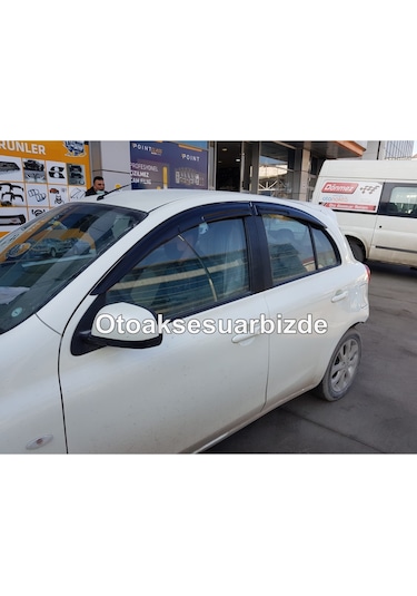 Nissan Micra Mügen Cam Rüzgarlığı 2011-2018 Arası 4 Lü Set N11.16197