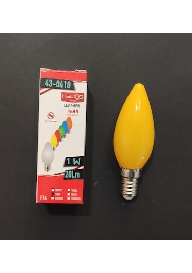 Helios Led Ampul 1W Sarı