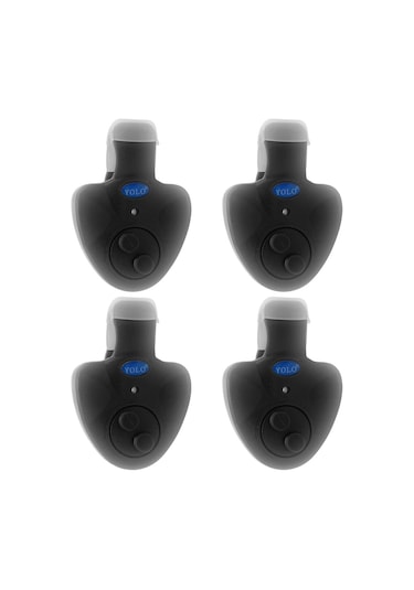 LED Işık Göstergeli Elektronik Balıkçılık Alarmları 4 Adet