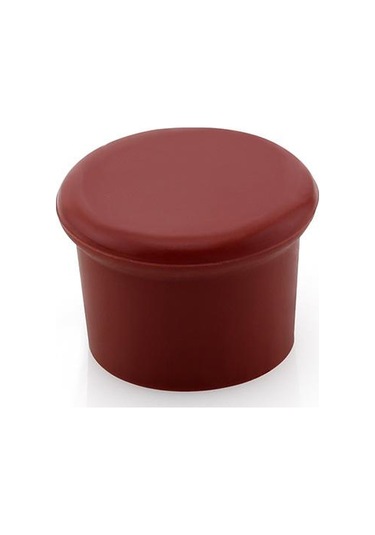 Kahverengi 1 Adet Şarap Şişesi Tıpa Silikon Bar Aracı Koruma Bira Fiş Kapağı Tıpalar Kahverengi