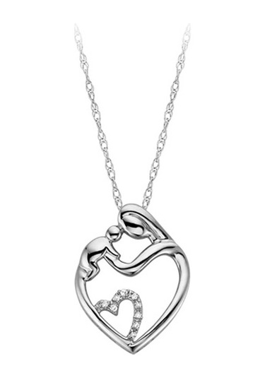 Pırlanta Altın Anneler Çocuk Kolye