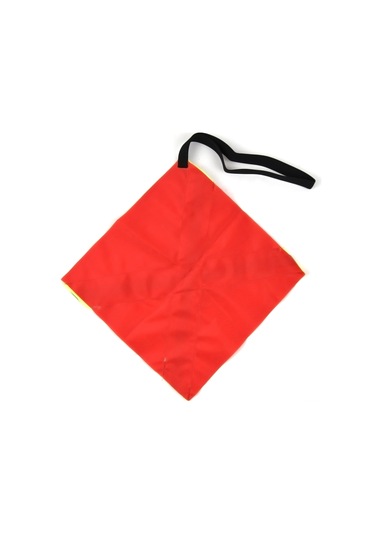 Mufunye 4 Adet 30x30cm Oxford Kumaş Kayak Bayrağı, Yansıtıcı Çizgili, Görünürlüğü Artırıcı, X Tipi Kare Desenli