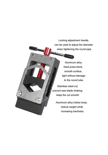 Sones Toseek Dağ Bisikleti Ön Çatal Boru Kesici Sele Borusu Kesme Testeresi Sapı Siyah Turuncu