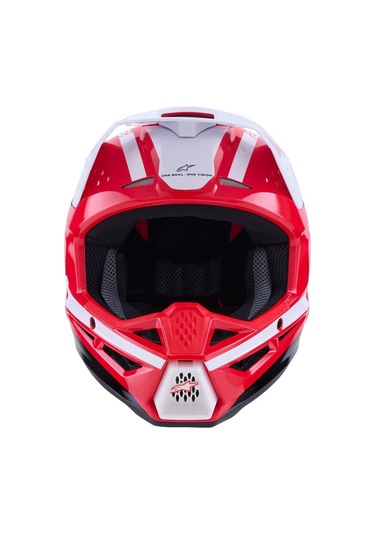 Alpinestars Sm3 Heath Off-road Kaskı Kırmızı Siyah Kırmızı - Siyah