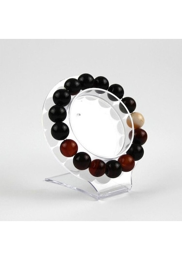 Trendooze Takı Şeffaf Saat Boncuk Bileklik Bileklik Akrilik Hu