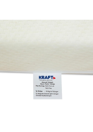 Kraft Pamuk Yüzeyli Sünger Oyun Parkı Yatağı 70 x 120 CM