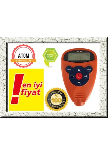 Boya ve Kaplama Kalınlık Ölçer. Ölçüm. Test Cihazı