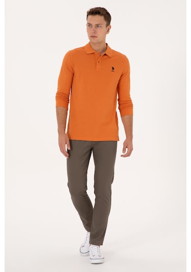 U.s. Polo Assn. Erkek Vizon Pantolon Kanvas-chino 50316835-vr052 Vizon
