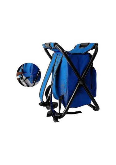 Bloomnest Sırt Çantalı Kamp Sandalyesi - Su Geçirmez Balıkçılık Tabure, Kamp/mangal/piknik İçin Hafif Yalıtımlı Sandalye A1168 Altın-siyah Altın - Siyah