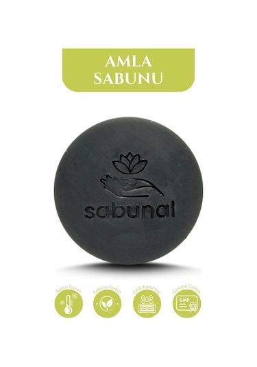 Sabunal Amla Sabunu 2 Adet - Saç ve Sakal Bakımına Uygun Doğal Sabun