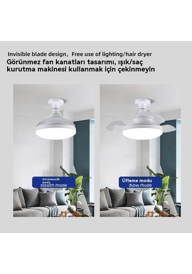 Ev Yatak Odasıtavan Lambasi Görme Beyaz