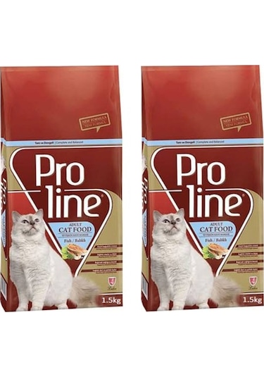 Proline Balıklı Yetişkin Kedi Maması 2 x 1500 G