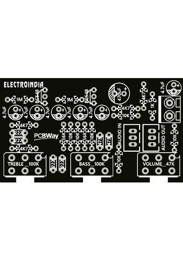 5 Adet Stereo Ton Kontrol Devresi Bc548 Transistörlü
