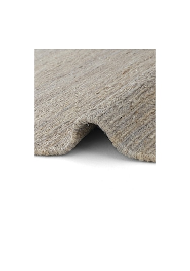 Cool Halı Wicker Gri Jüt Halı Yolluk El Dokuma Jüt Kilim Hasır Halı Dekoratif Otantik Halı Bohem El Halısı Gri