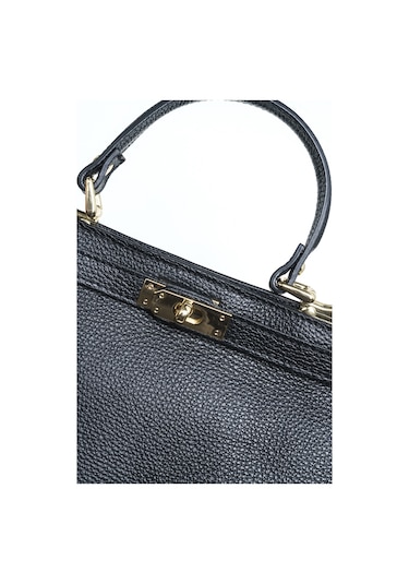 Postacı Çantası Kadın Laıne M Piumelli Milano Bag D28 Black Siyah