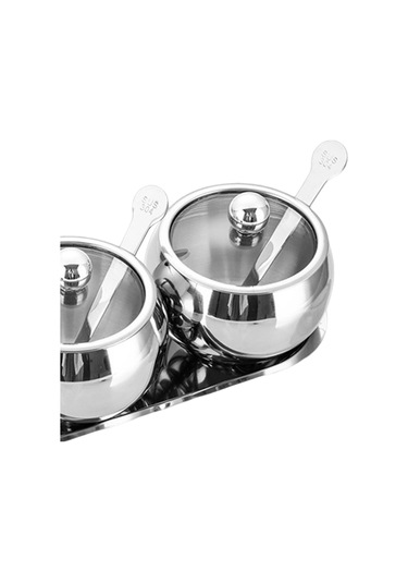 Suntek Magideal Kapaklı Kaşıklı Baharatlık