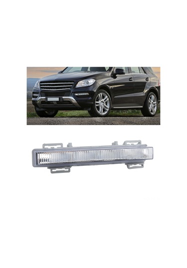 Reedark Ön Sis Lambası Seti Mercedes Benz W166 Ml350/500/550/x204 Glk250/350 2012-2015 İçin Yüksek Parlaklık Abs Malzeme Direk Değişim Oe: 2049065401 Sol