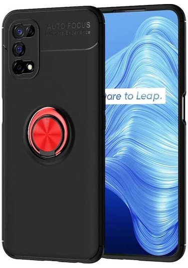 Realme 7 Pro Kilif Yüzüklü Magnetli Ravel Case 389753113