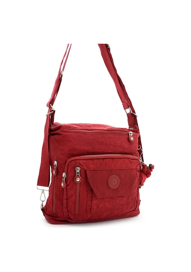 İster Sırt İster Omuz İster Çapraz Askılı Fonksiyonel Kullanım Kadın Çantası 30 30 Cm Büyük Boy 001