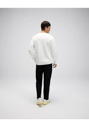 Ellesse Beyaz Erkek Sweatshirt Em579 Beyaz