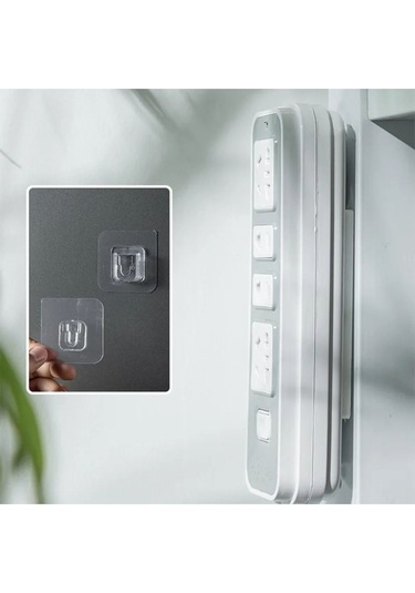 Geçmeli Klips Eşya Sabitleme Askısı 5 Set 054 Çok Renkli