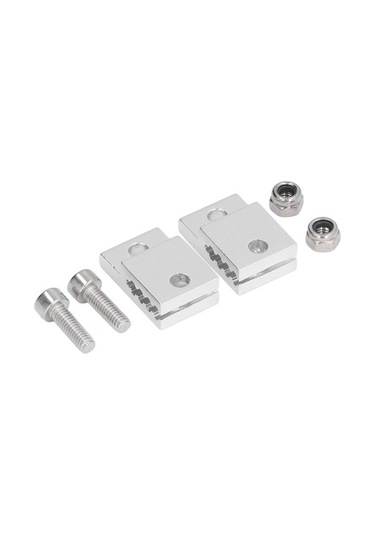 Tongxida Robotik Zaman Kayışı Kelepçesi - 3mm Aralıklı Alüminyum Klips