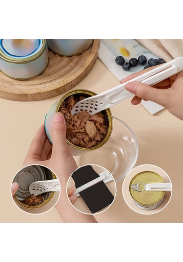 Shineyee Plastik Mutfak Aleti: Çok Fonksiyonlu Konserve Açıcı Ve Kaşık, Ev Ve Dışarı Kullanıma Uygun, Kuru/ıslak Yemekler İçin Uygun Diğer