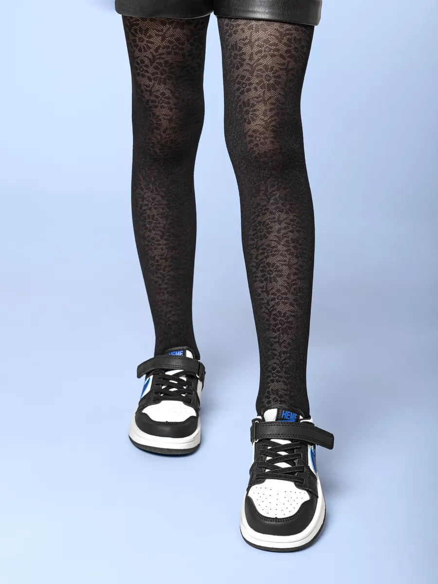 Cinema Desenli Okul Naylon Çorapları 35651295 Siyah