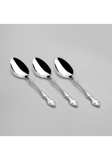 Nehir Adriana Sade 12 Kişilik 84 Parça Kutulu Çatal Kaşık Bıçak Takımı