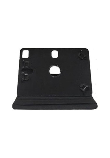 Tcl Tab 10l 10.1" Uyumlu Kılıf 360 Dönerli Unıversal Standlı Kılıf + Nano Ekran Koruyucu + Kalem Siyah