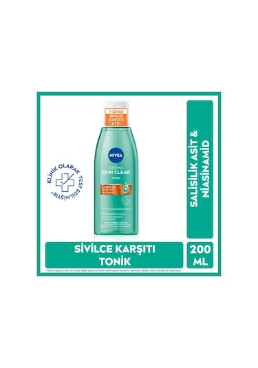 Nivea Derma Skin Clear Sivilce Karşıtı Tonik 200 ML