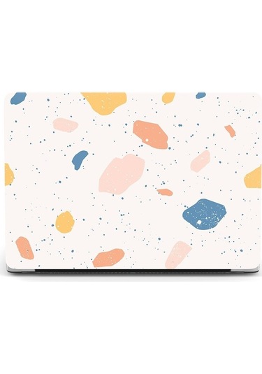 Gubisi Macbook Uyumlu Bej-hava 13 M2 2022 A2681-mermer Laptop Kılıfları Pro 14 A2442 Dalgalı Air 13 İçin Kılıf M1 A2337