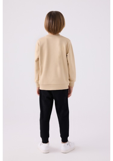 Rolypoly Erkek Çocuk Eşofman Takımı Rp3453 Bej Bej