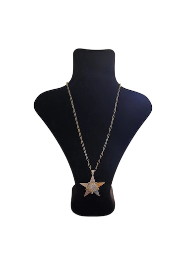 Slowshe 14 K Gold Kaplama Yıldız Kolye altın