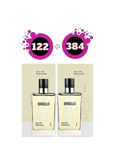 Bargello 384 Kadın Parfüm EDP 50 ML + 122 Kadın Parfüm EDP 50 ML