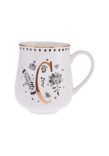 Emsan Artisan C Letter New Bone Kupa 220 Ml