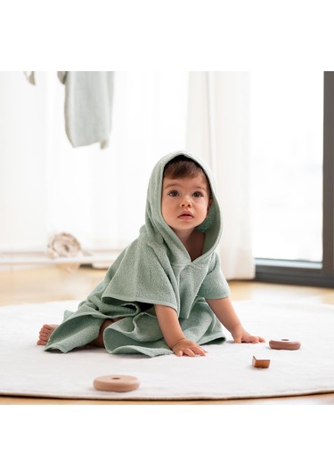 Owli Panço Havlu Mint Yeşili Standart