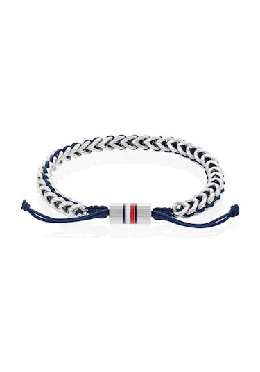 Tommy Hilfiger Thj2790511 Erkek Bileklik Gümüş - Gri