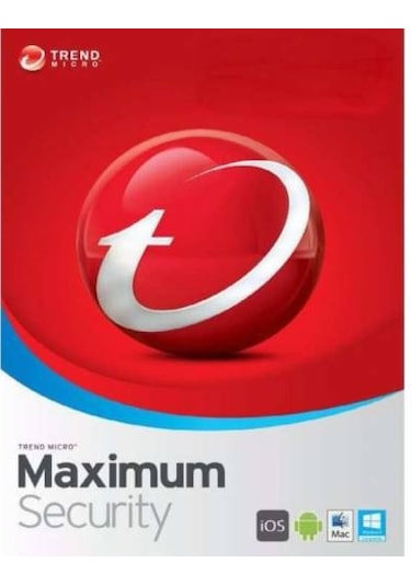 Trend Micro Maximum Security Antivirüs, Güvenlik Yazılımı