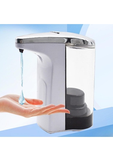 Suntek Otomatik Sabunluk, Akıllı Temassız El Sabunu Gümüş Diğer