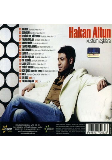 Hakan Altun - Küstüm Aşklara Cd