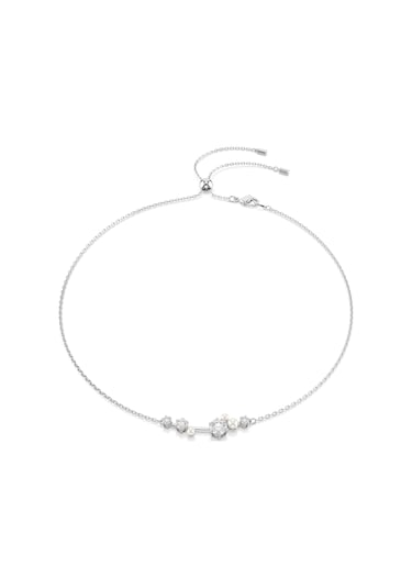 5705626 Swarovski Kolye Constella:necklace Bar Whıte/rhs Metal