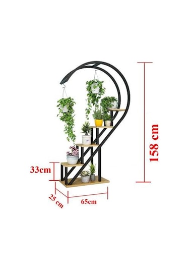 Saksılık Modelleri Ev Salon Çiçekliği Saksılık Ahşap