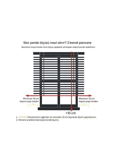 Narinlife Krem Geniş Plise Zebra Stor Güneşlik Perde