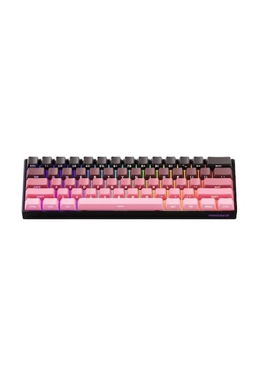 Akko Monsgeek Fun60 Max Shine-through Black-pink Gradient Hall Ef