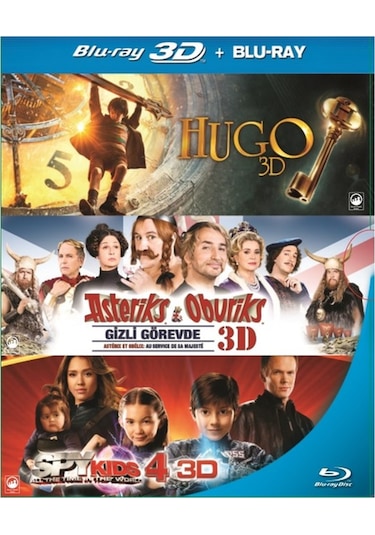Blu Ray-Hugo-Spy Kids 4-Asteriks Oburiks Gizli Görevde